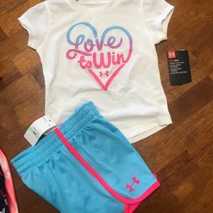 Girls UA OUTFIT NWT